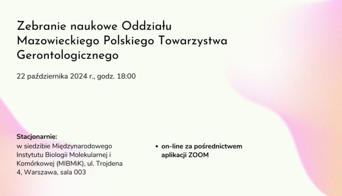 Różowa Profesjonalna Gradienty Prezentacja – konferencja naukowa